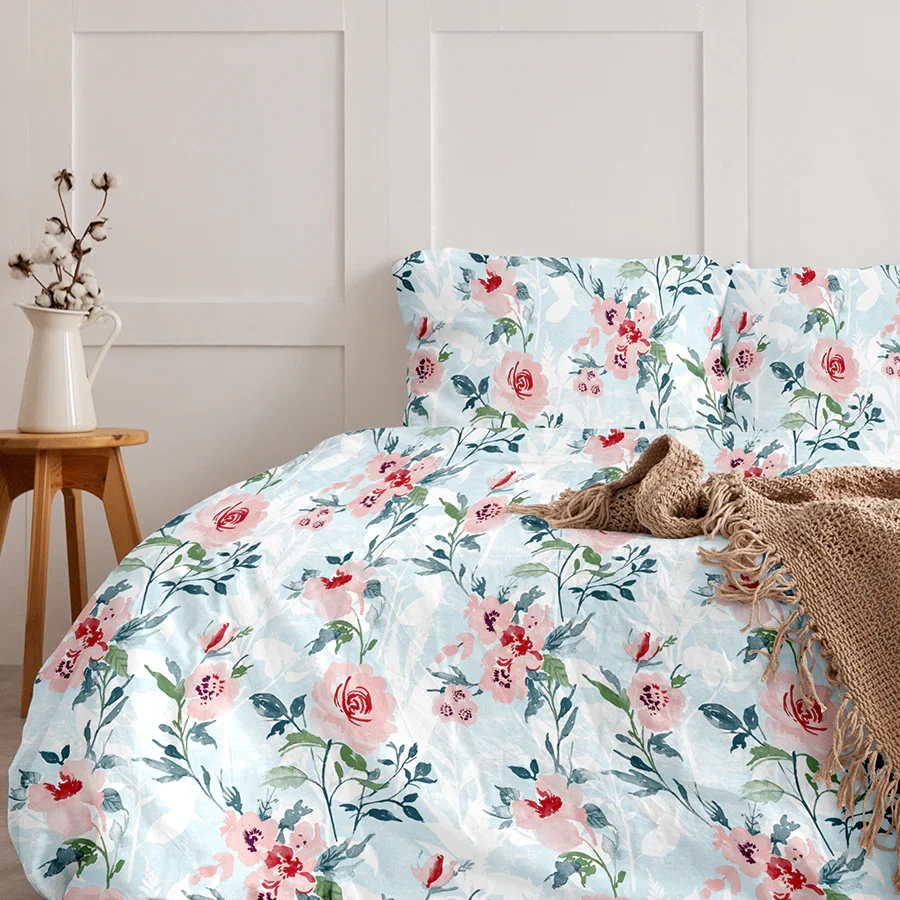 Bedsheet Set - 300TC Soft Camellias - Image 3