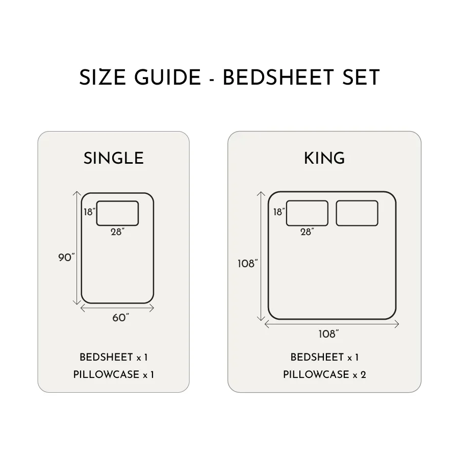 Bed Sheet Set - 300TC Striped Luxe - Image 14