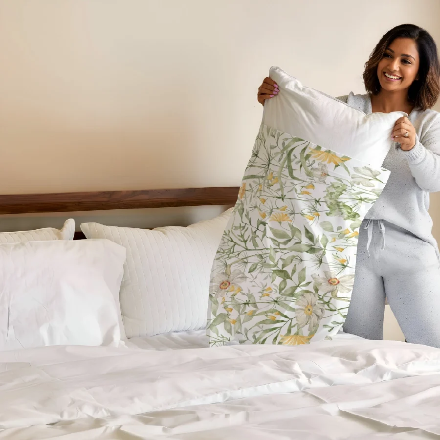 Bedsheet Set - Aquarelle Garden - Image 2