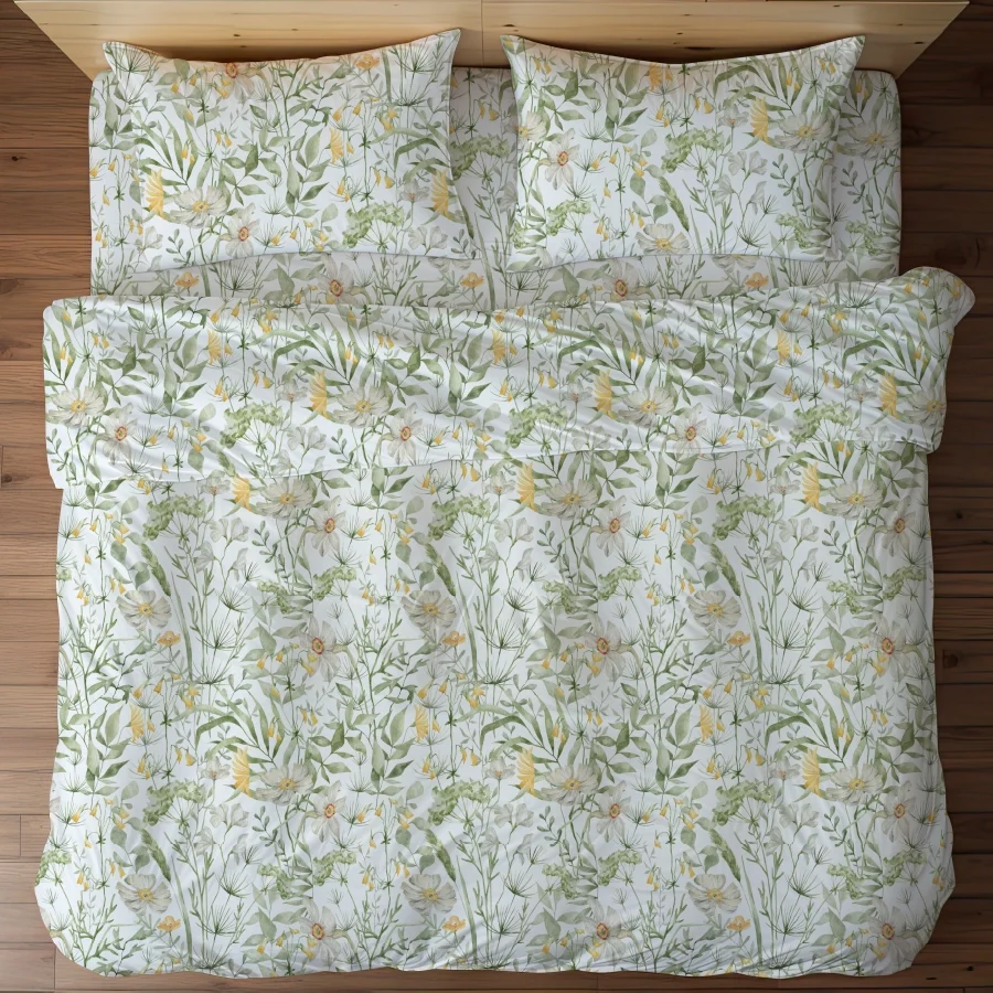 Bedsheet Set - Aquarelle Garden - Image 4