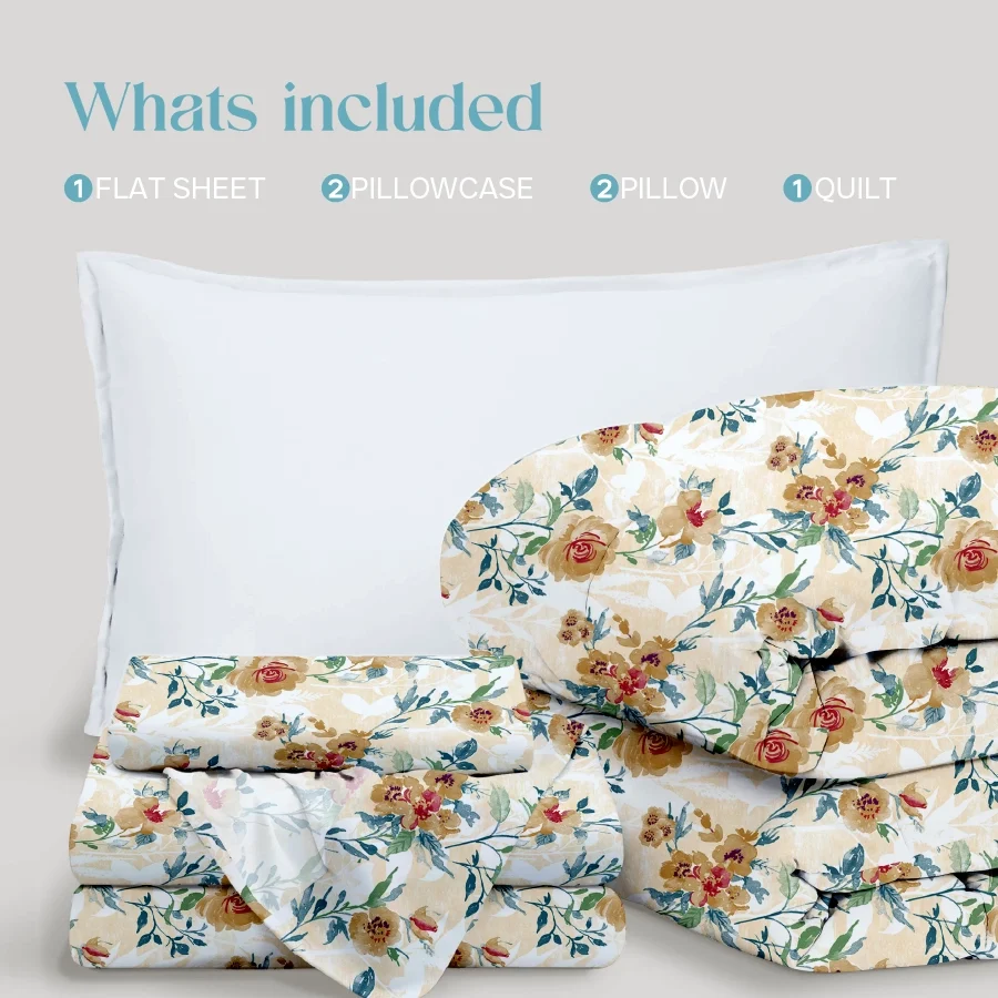 Bedding Bundle - Soft Camellias - Image 6