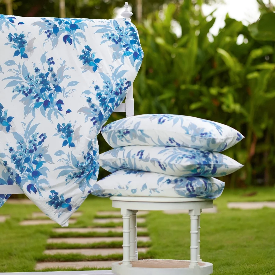 Fitted Bedding Set - 300TC Vibrant Snapdragon Complete Set - Image 3