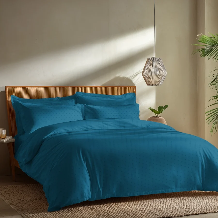 Fitted Bedding Set - Swiss Dot - 500TC Complete Set - Image 11