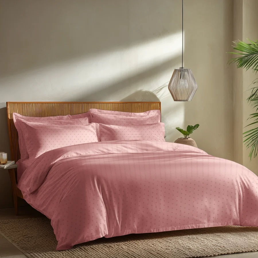 Fitted Bedding Set - Swiss Dot - 500TC Complete Set - Image 16
