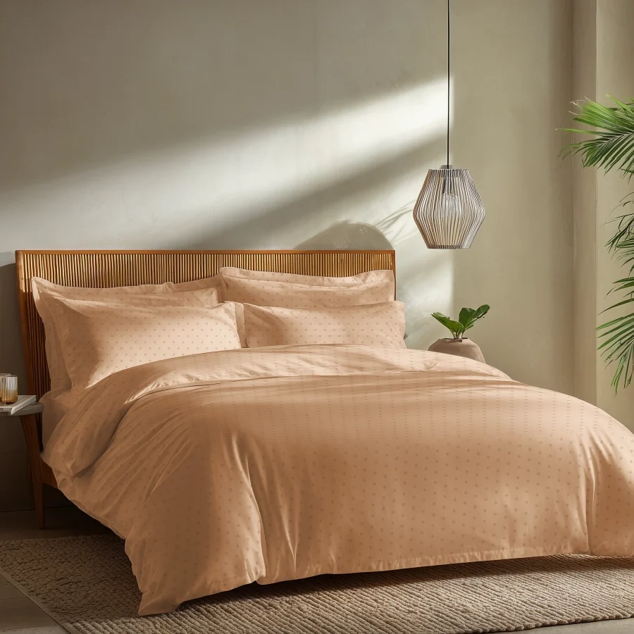 Fitted Bedding Set - Swiss Dot - 500TC Complete Set - Image 2