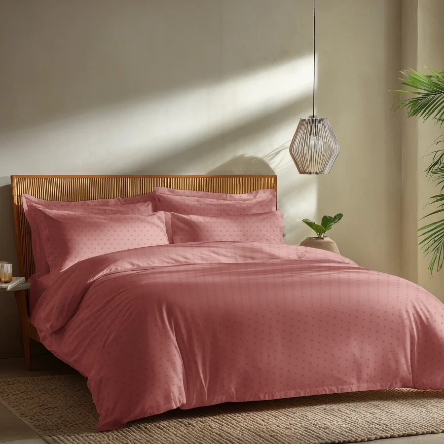 Fitted Bedding Set - Swiss Dot - 500TC Complete Set - Image 26