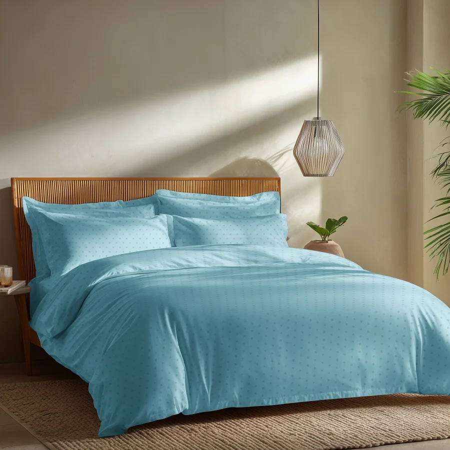 Fitted Bedding Set - Swiss Dot - 500TC Complete Set - Image 41