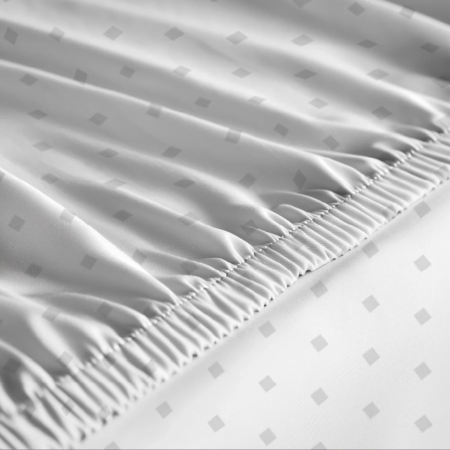 Fitted Bedding Set - Swiss Dot - 500TC Complete Set - Image 7