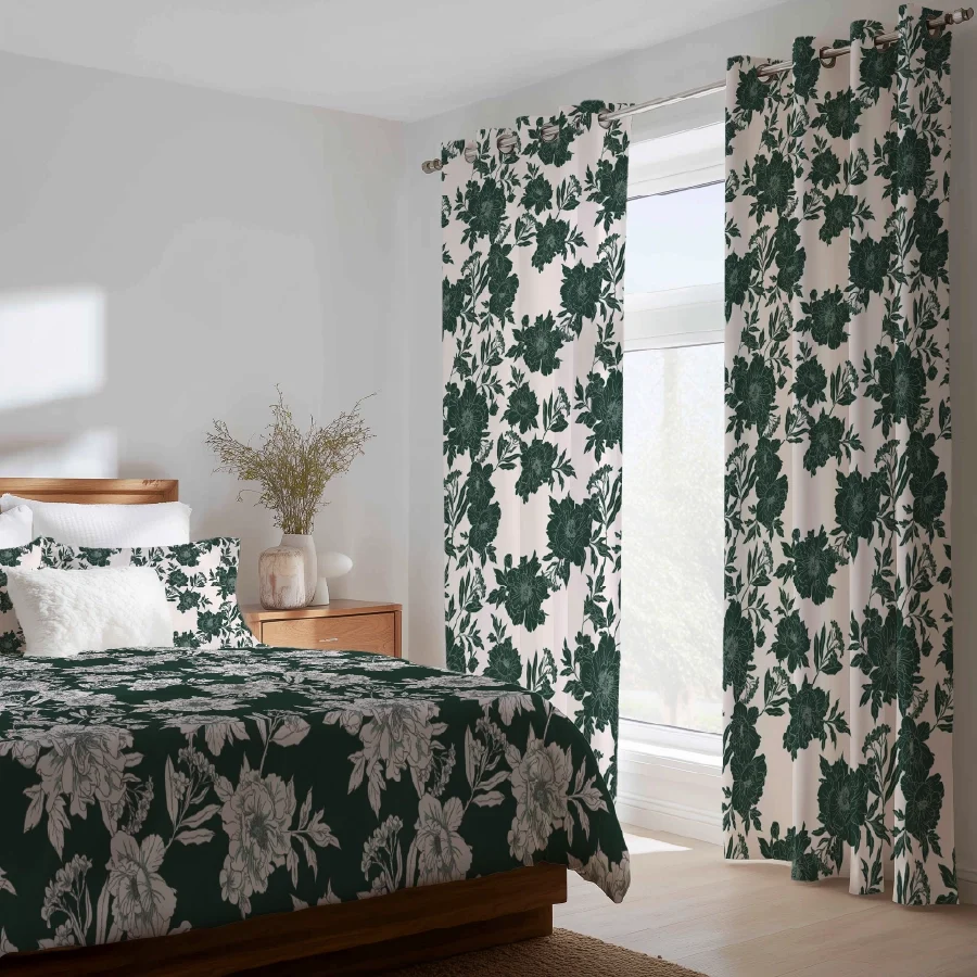 Dreamy Flora Curtain (Pack of 2)
