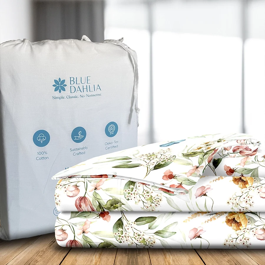 Duvet Cover - 300TC Autumn Flora - Image 2