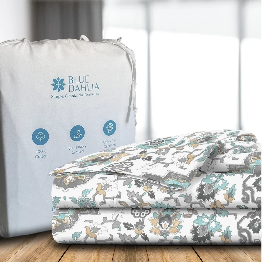 Duvet Cover - 300TC Medallion Earth - Image 3