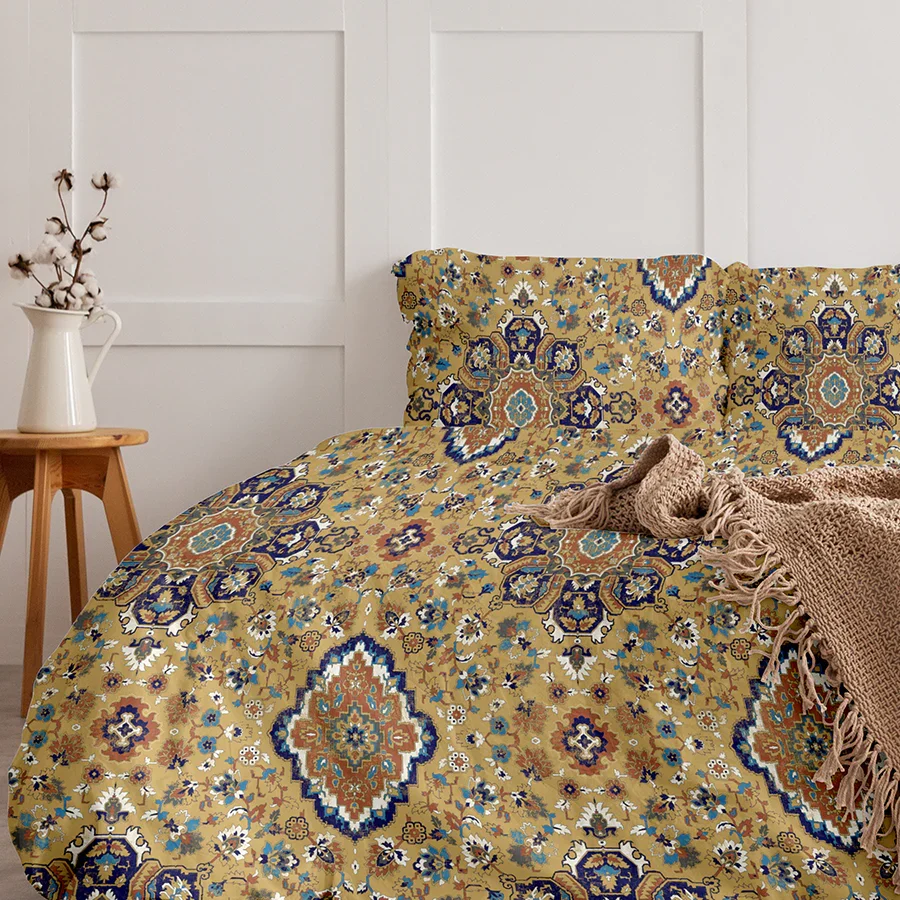 Duvet Cover - 300TC Medallion Earth - Image 6