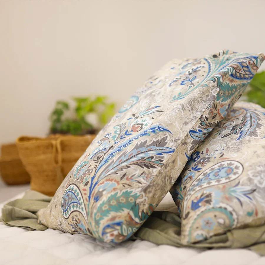 Duvet Cover - 300TC Parsely Bohemian - Image 5