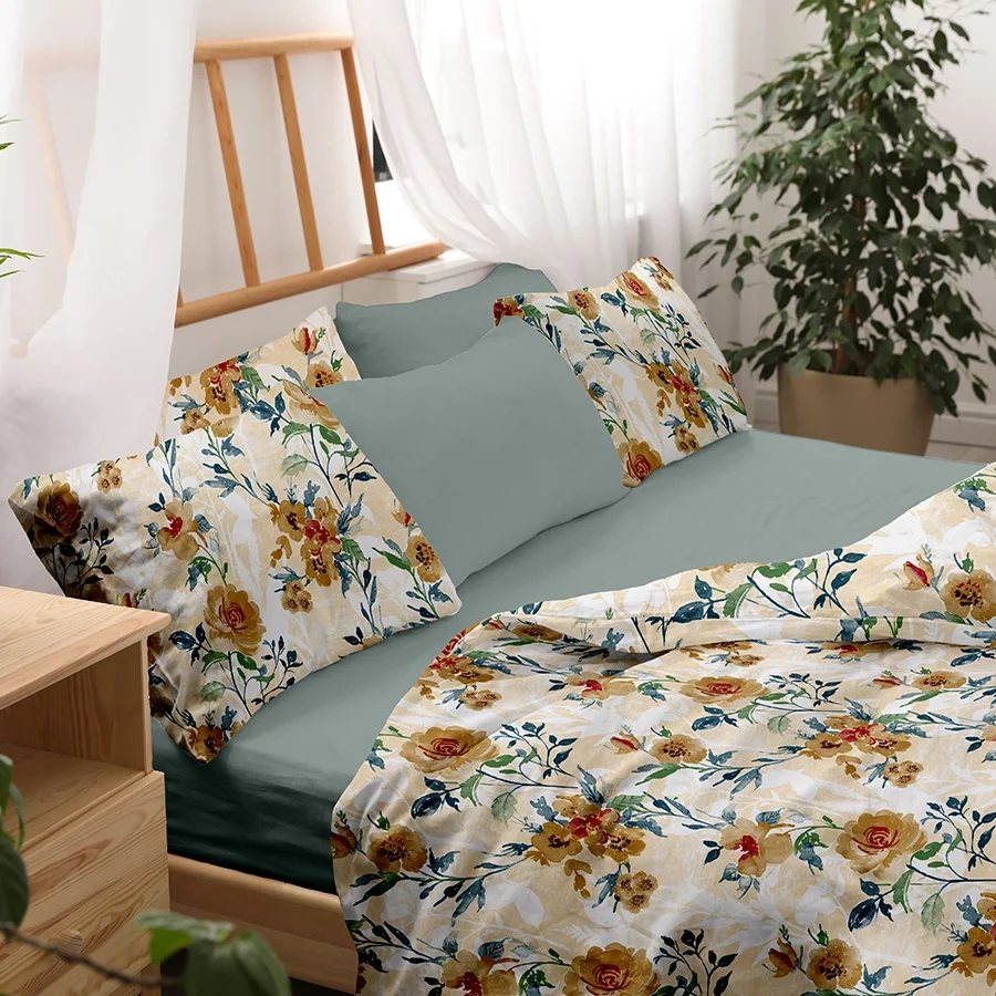 Duvet Cover - 300TC Soft Camellias - Image 6