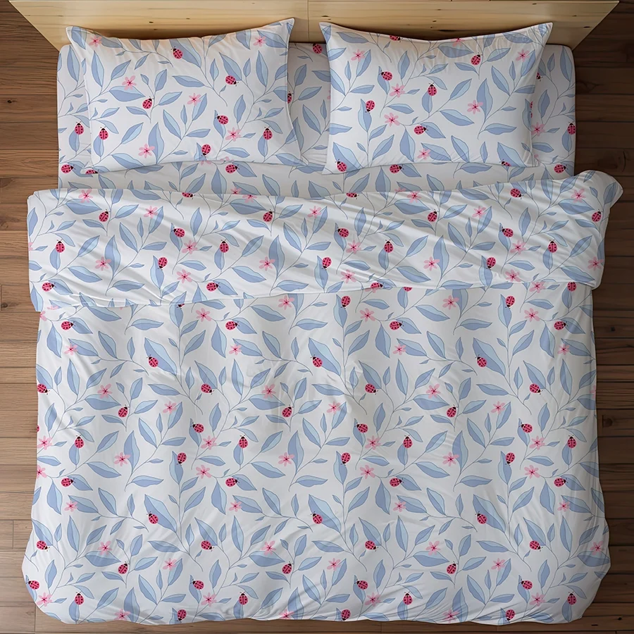 Duvet Cover - Peaceful Ladybug