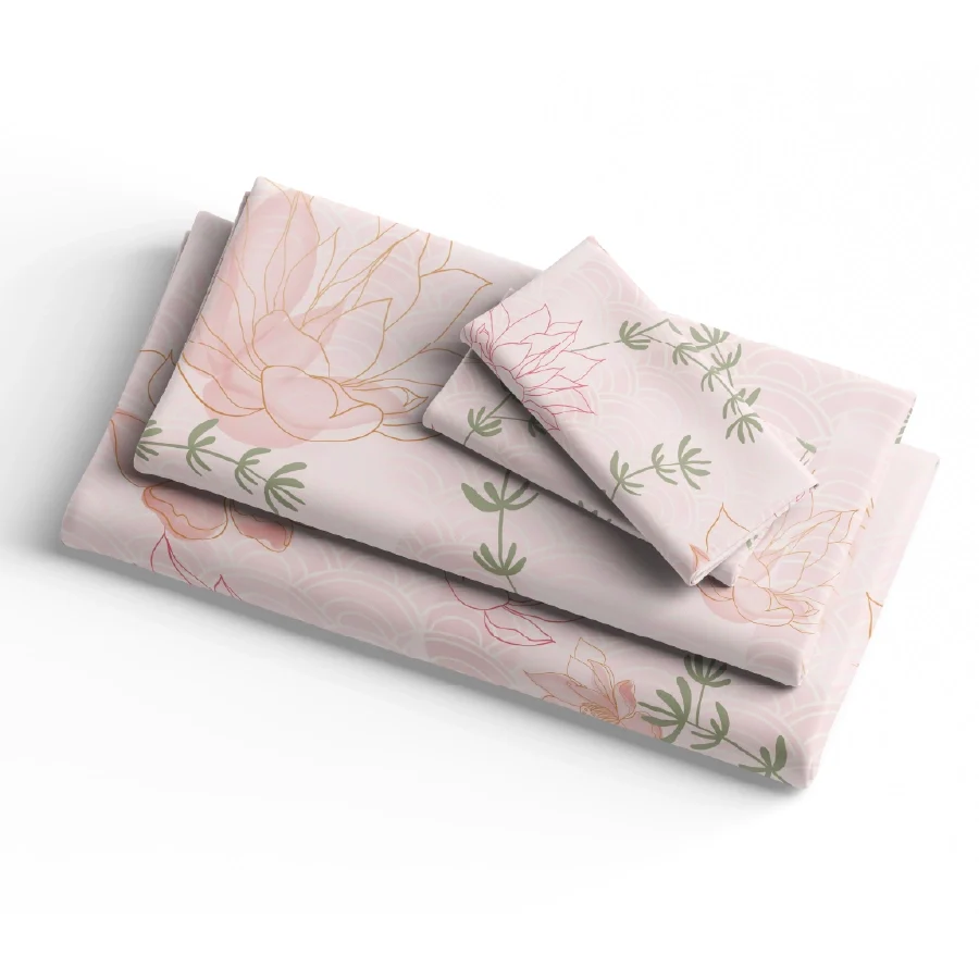 Bedsheet Set - Elegant Floral - Image 2
