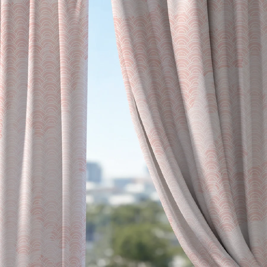 Elegant Floral Curtain (Pack of 2) - Image 4