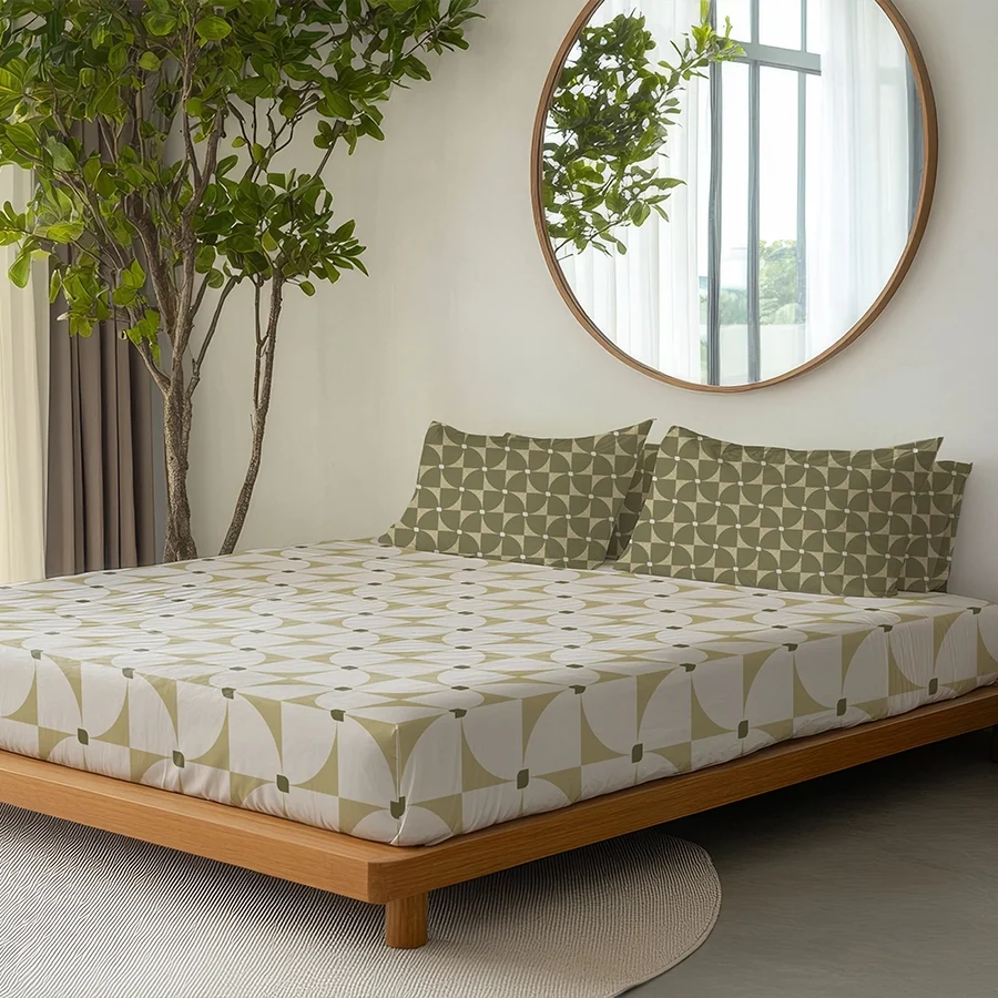 Fitted Set - Geo Floral - Image 8