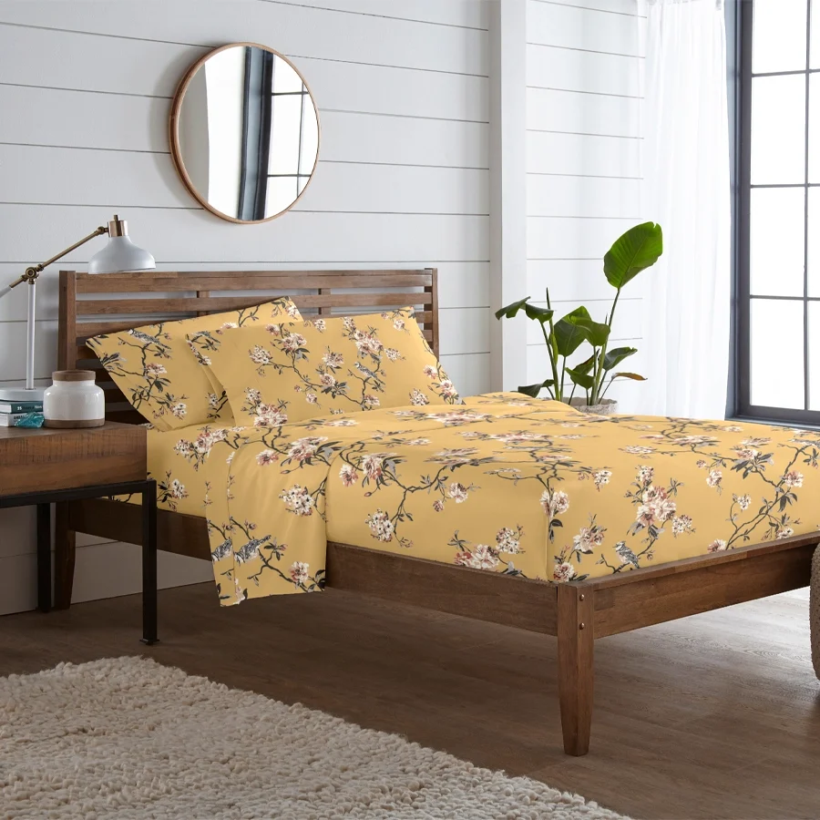 Fitted Set - 300TC Cherry Blossom - Image 12