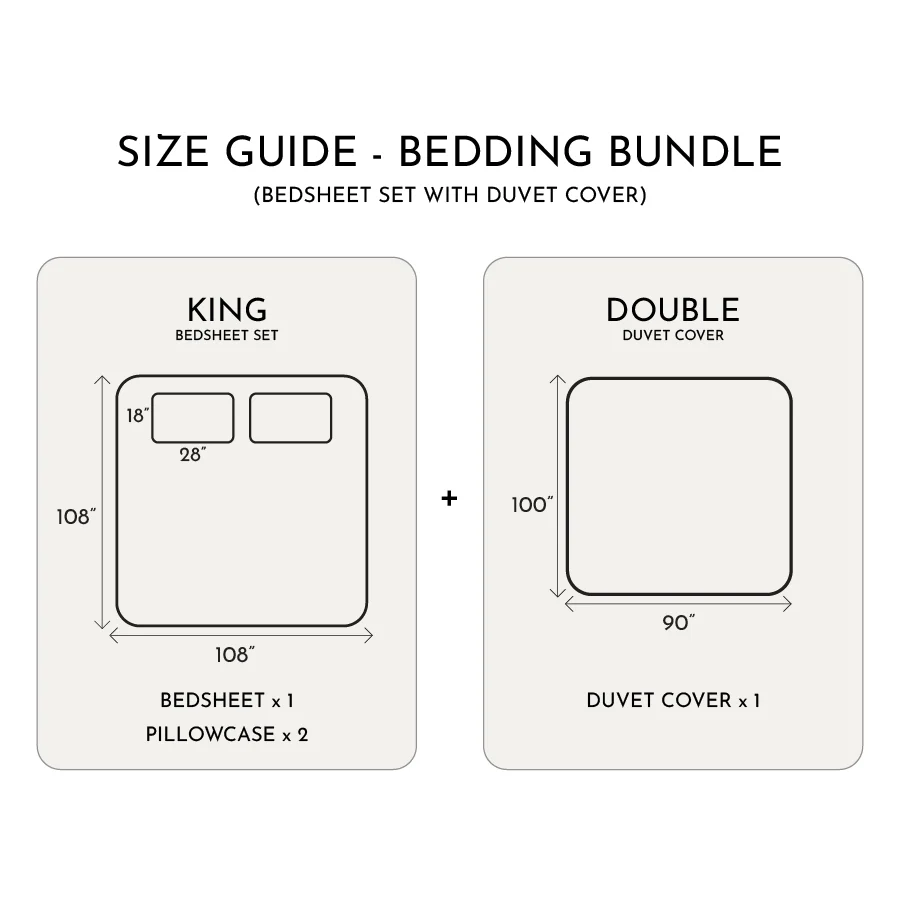 Flat Bedding Set - Blooming Coral - Complete Set - Image 13