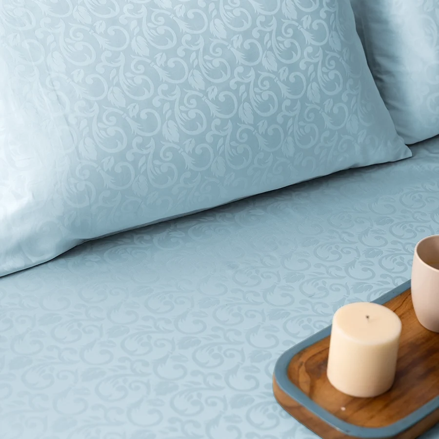 Flat Bedding Set - Blooming Coral - Complete Set - Image 31
