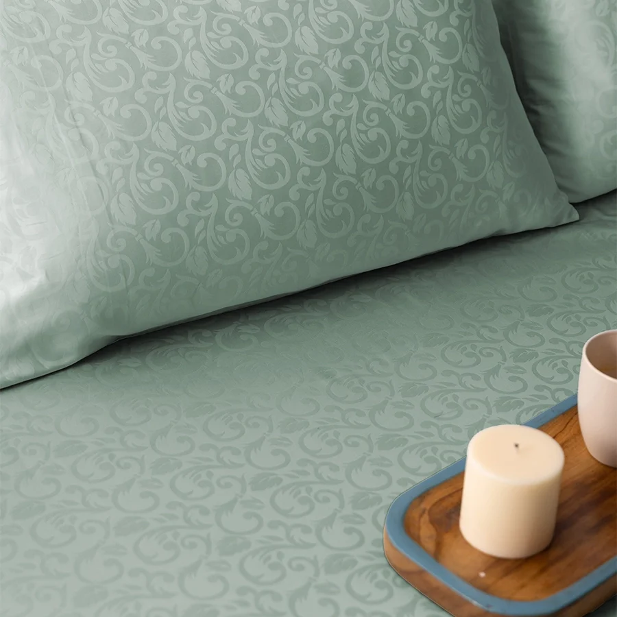 Flat Bedding Set - Blooming Coral - Complete Set - Image 38