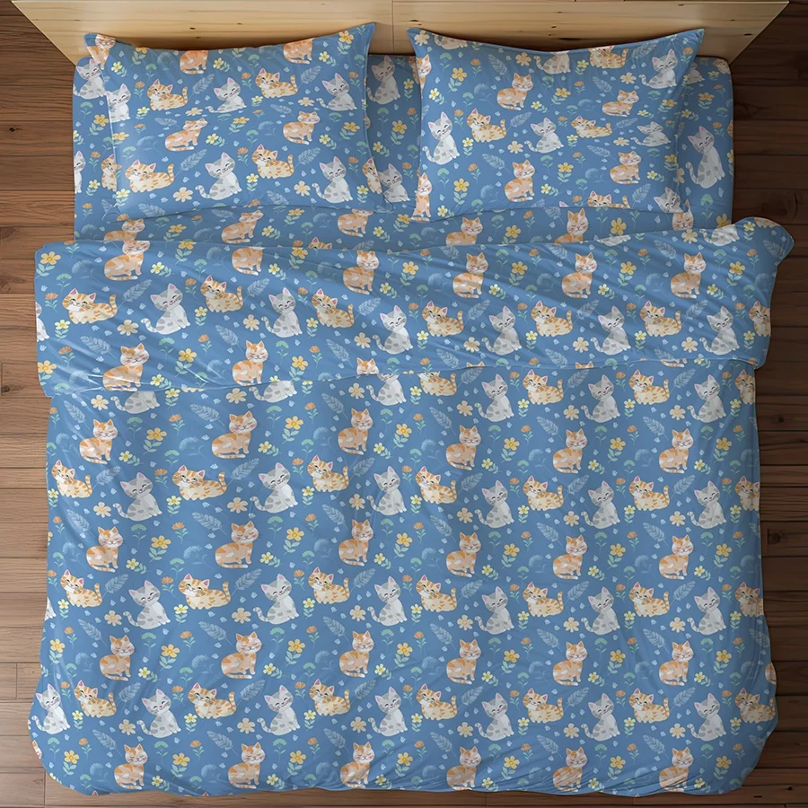 Pillow Cover - Cutie Cats - Image 3