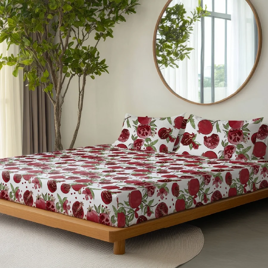 Pillow Cover - Garnet Bloom White - Image 2