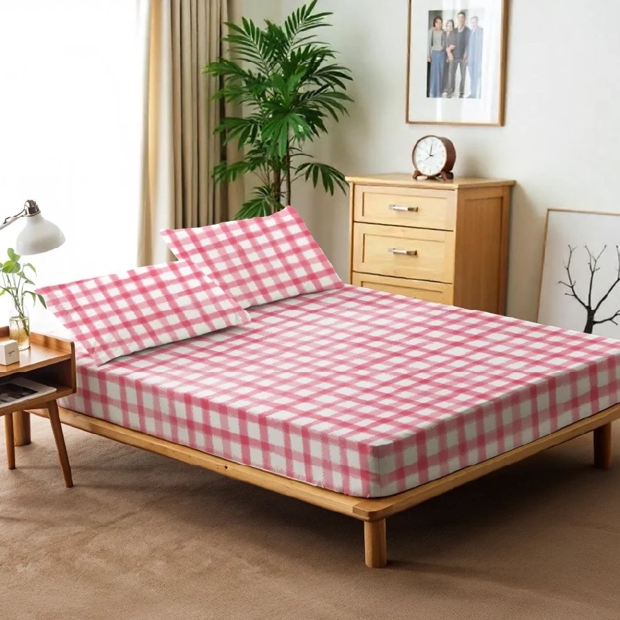 Pillow Cover - Water Color Checks - Image 4