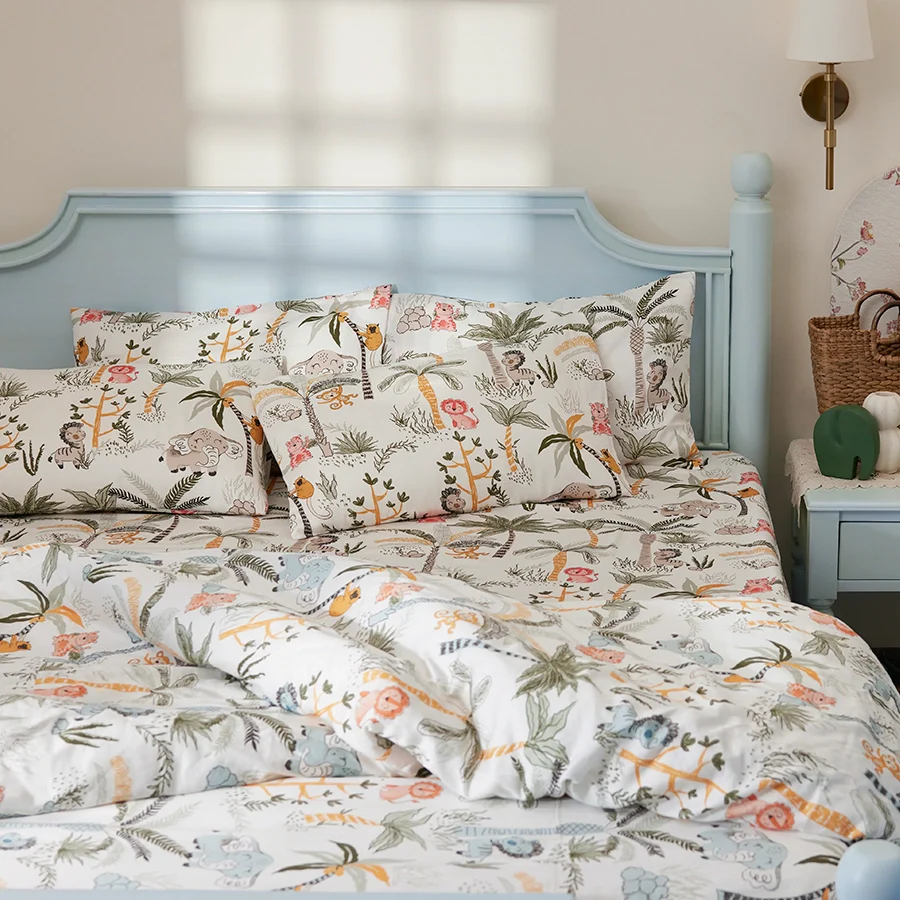 Pillow Cover - Playful Forest
