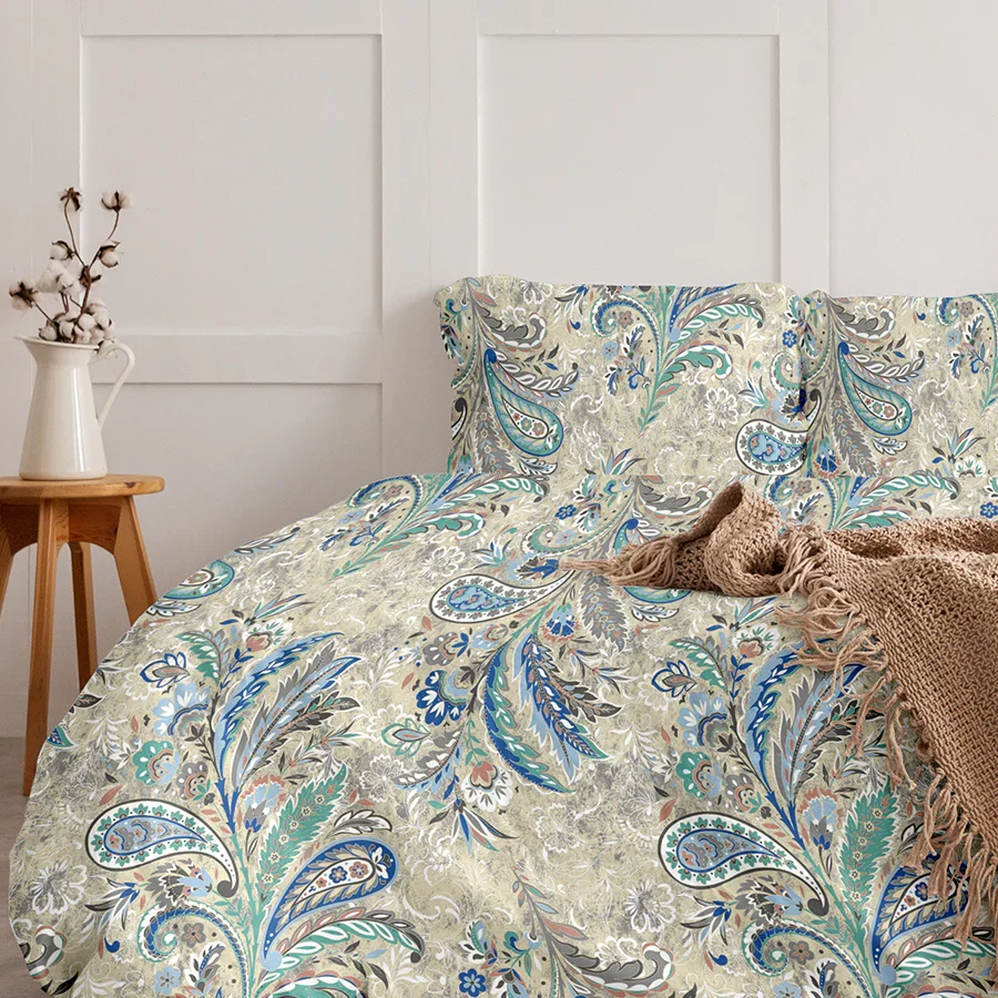 Pillow Cover - 300TC Parsely Bohemian - Image 3