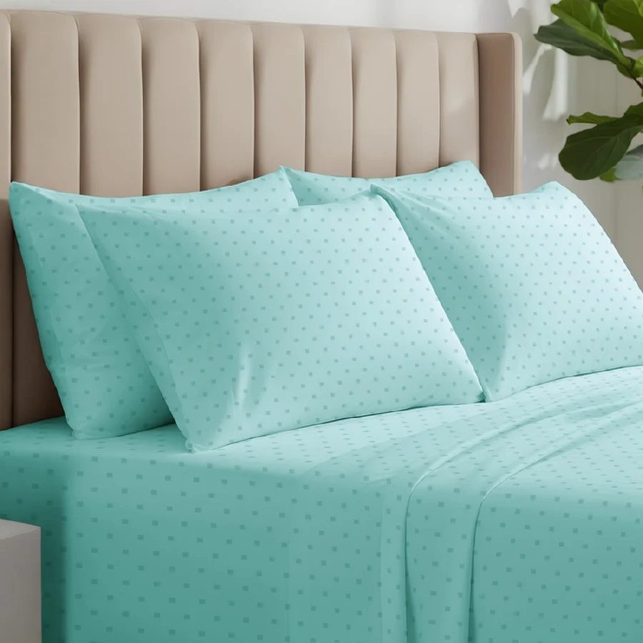 Bedsheet Set - 500TC Swiss Dot - Image 37