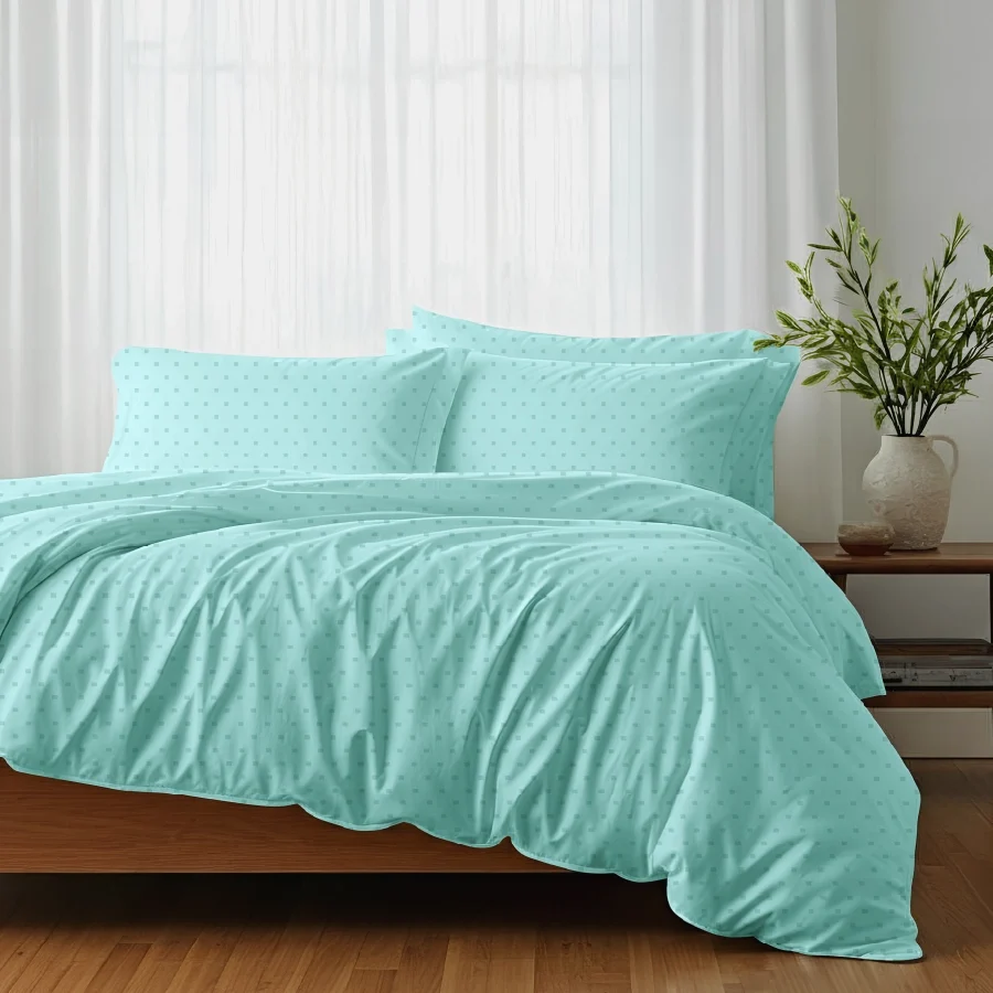 Bedsheet Set - 500TC Swiss Dot - Image 38