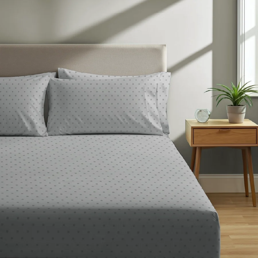 Bedsheet Set - 500TC Swiss Dot - Image 49