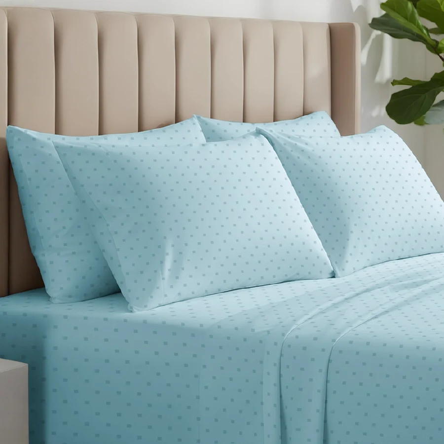 Bedsheet Set - 500TC Swiss Dot - Image 51